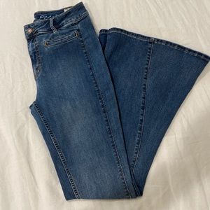 FREE PEOPLE Denim Flares